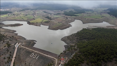 Yağışlar ve DSİ yatırımları kuraklığın vurduğu Uşak'taki Küçükler Barajı'nı canlandırdı