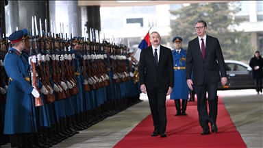 Predsjednik Azerbejdžana Aliyev stigao u posjetu Srbiji, dočekao ga Vučić