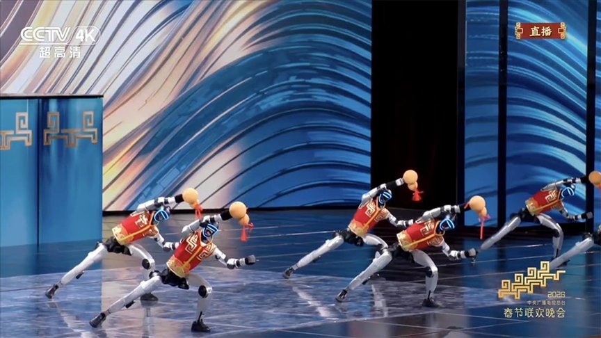 Çin'de insansı robotlar, Bahar Bayramı galasında kungfu gösterisi yaptı