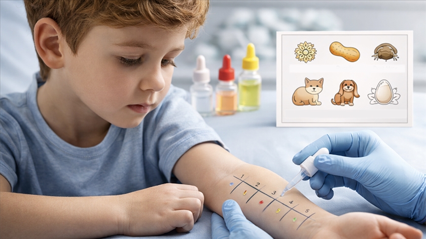 Araştırmaya göre, her 20 çocuktan birinde 6 yaşına kadar gıda alerjisi görülebilir