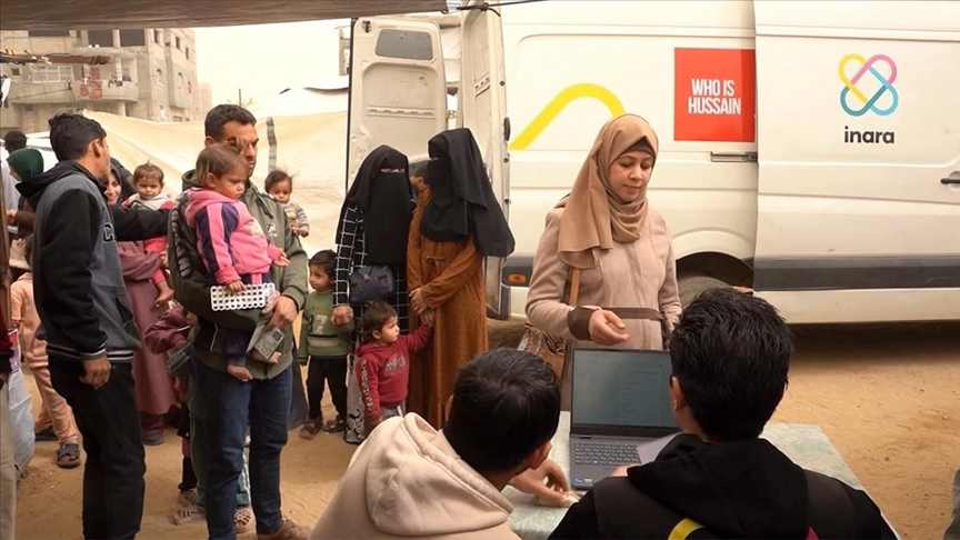 کلینیک سیار؛ مرهمی بر بحران درمانی در نوار غزه