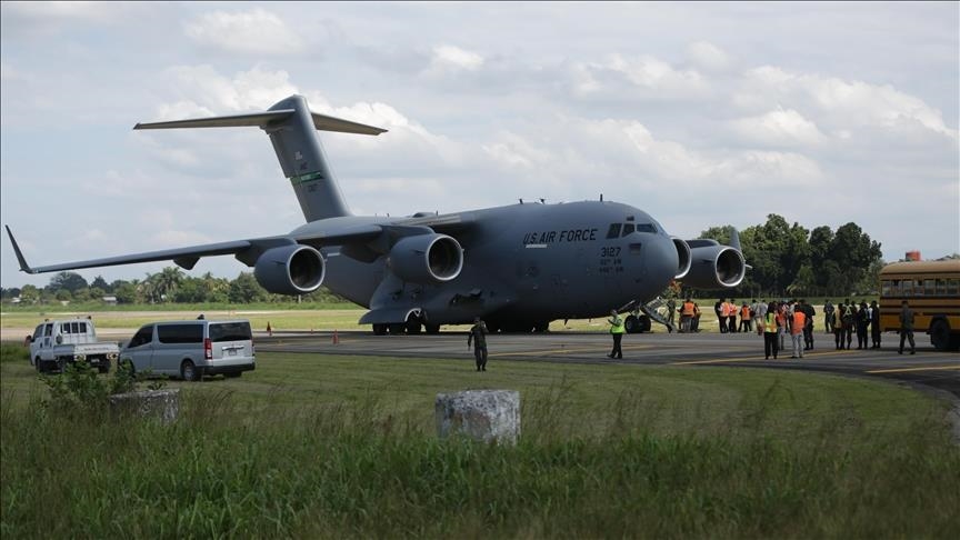 US military aircraft arrive in northeast Nigeria on security mission
