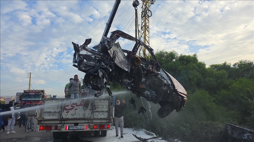 Israeli drone strike kills man in southern Lebanon village, continues ceasefire violation