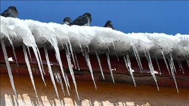Li Qersê piştî berfê hewa sar bû