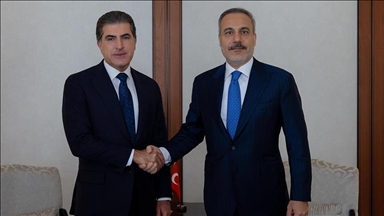 پەیوەندی تەلەفۆنی هاکان فیدان و نێچیرڤان بارزانی