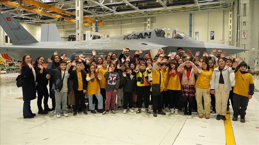 Milli Muharip Uçak KAAN'a klip hazırladılar, gerçeğiyle buluştular