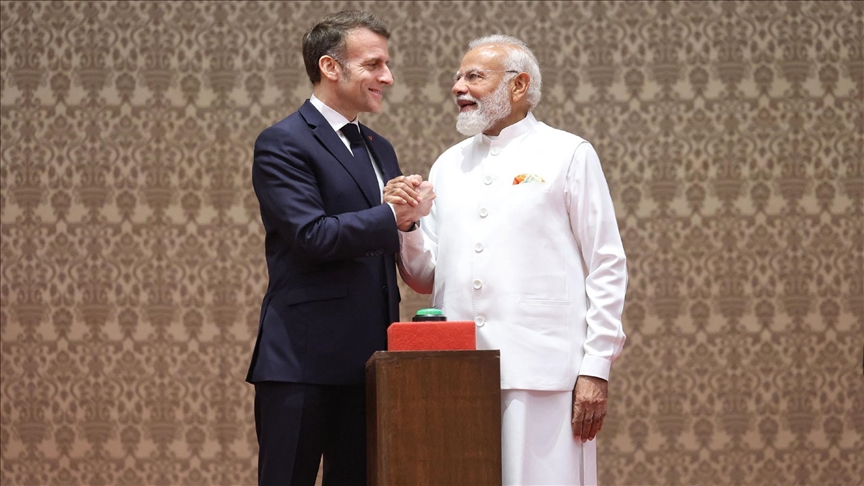 France–Inde : Macron appelle à innover « avec l’Inde »