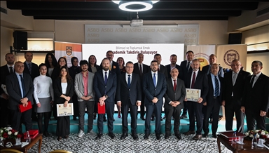 Ankara Sosyal Bilimler Üniversitesinde "2025 Yılı Akademik Ödül Töreni" düzenlendi