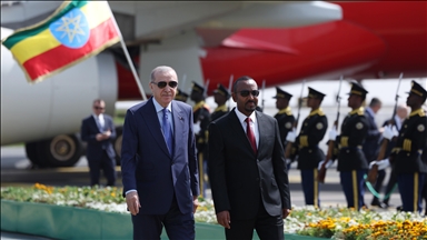 Presidenti Erdogan mbërrin në Etiopi për vizitë zyrtare