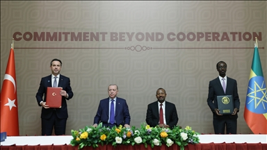 امضای توافقنامه‌‌های همکاری بین ترکیه و اتیوپی