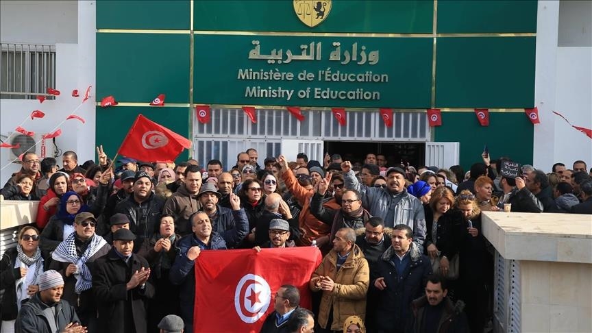نقابة تونسية: إضراب مدرسي التعليم الثانوي نجح بنسبة 75 بالمئة