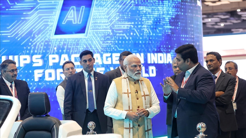 India’s AI summit showcases cutting-edge tech amid robot controversy