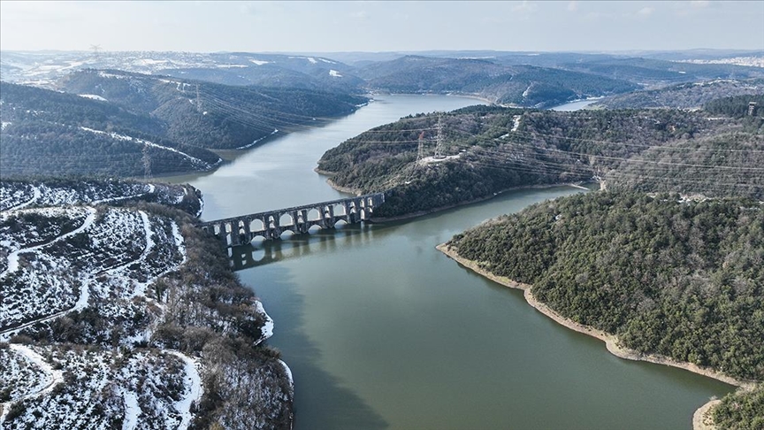 İstanbul'a su sağlayan barajların doluluk oranı yüzde 40 seviyesinin üzerine yükseldi