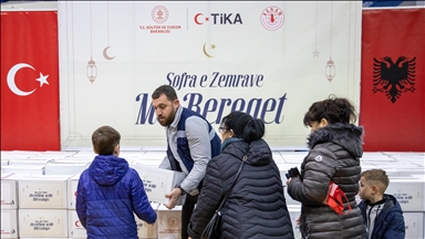 Shqipëri, TIKA shpërndan ndihma për familjet në nevojë për muajin e Ramazanit