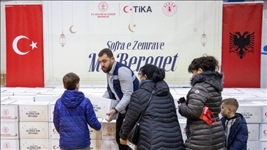 TİKA в рамках Рамазана предоставила помощь нуждающимся семьям в Албании