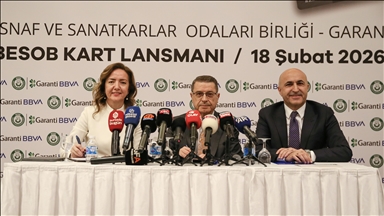 Bursa'da esnaf ve sanatkarların bankacılık ihtiyaçlarını kolaylaştıracak "BESOB Kart" tanıtıldı