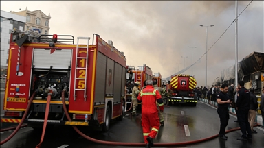 Fire breaks out near Iranian capital