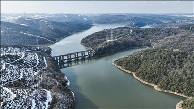 İstanbul'a su sağlayan barajların doluluk oranı yüzde 40 seviyesinin üzerine yükseldi