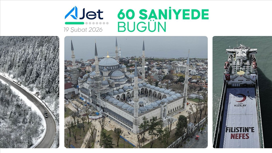 60 saniyede bugün (19 Şubat 2026)