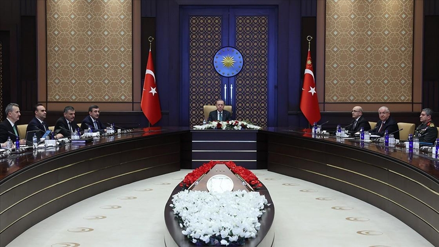 Defense Industry Executive Committee meets under Turkish president
