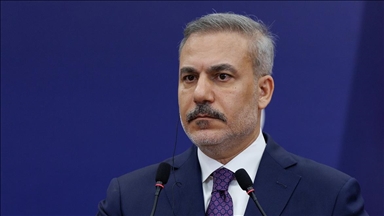 گوتاری هاکان فیدان لە یەکەم کۆبوونەوەی ئەنجوومەنی ئاشتیی غەززە