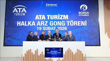 Borsa İstanbul'da gong Ata Turizm için çaldı
