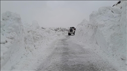 Li Wanê Hekarî berfê bandoreke neyênî li ser hatûçûnê kir