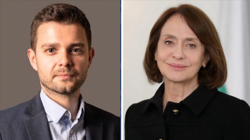 Ministri Mucunski uron homologen e sapoemëruar të Bullgarisë  Nadezhda Neynsky