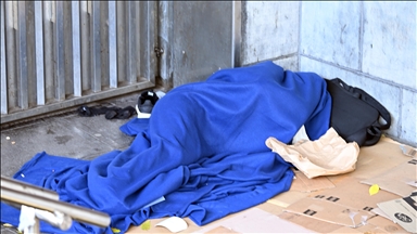 Un número cada vez mayor de niños se ven obligados a dormir en las calles de Bruselas, Bélgica 