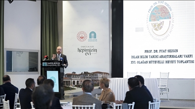 Fuat Sezgin İslam Bilim Tarihi Araştırmaları Vakfı 16. Olağan Mütevelli Heyeti Toplantısı yapıldı