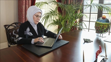 امینه اردوغان در رأی‌گیری «عکس‌های سال» خبرگزاری آنادولو شرکت کرد