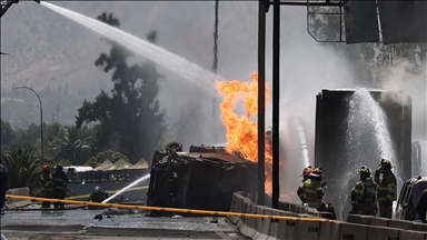 4 dead after Chile LPG tanker crash sparks deadly fireball