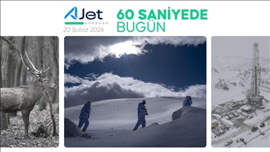60 saniyede bugün (20 Şubat 2026)
