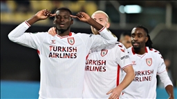 Samsunspor, deplasmanda Kuzey Makedonya'nın Shkendija takımını mağlup etti