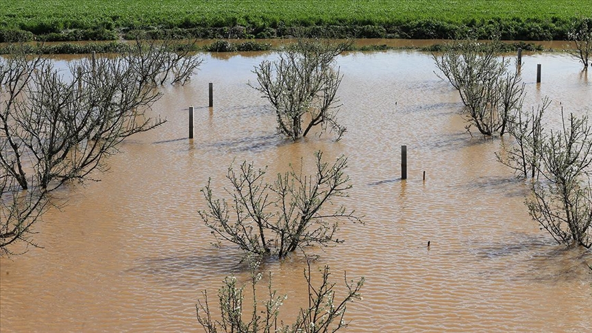 Manisa'da sağanak ve fırtınanın ardından hasar tespit çalışmaları sürüyor