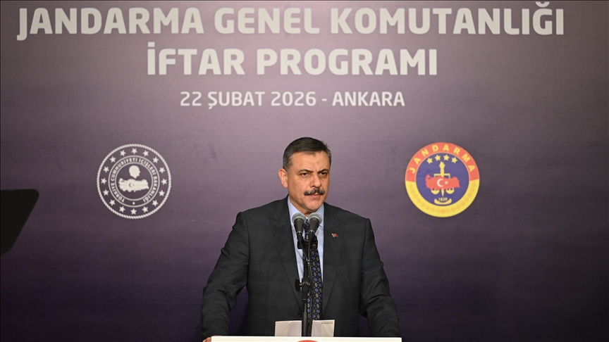 İçişleri Bakanı Çiftçi, jandarma personeliyle iftarda bir araya geldi