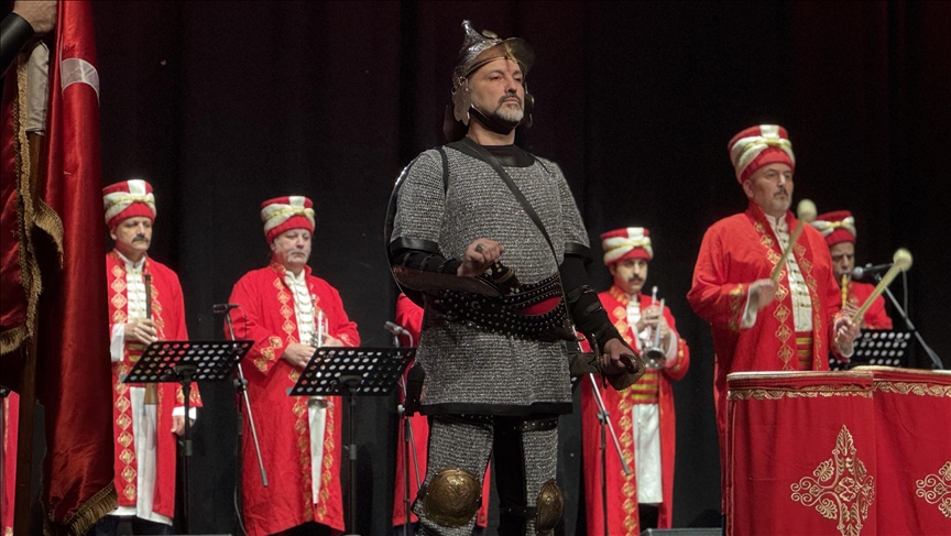 Ramazan ayına özel hazırlanan mehter konseri AKM'de dinleyiciyle buluştu