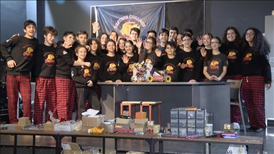 Genç mucitlerin robotu FTC, Türkiye şampiyonasında "İlham Ödülü" aldı