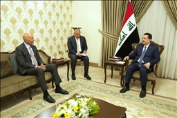 سوودانی لەگەڵ نێردەی تایبەتی ئەمریکا بۆ کاروباری سووریا، تۆم باراک کۆبوویەوە