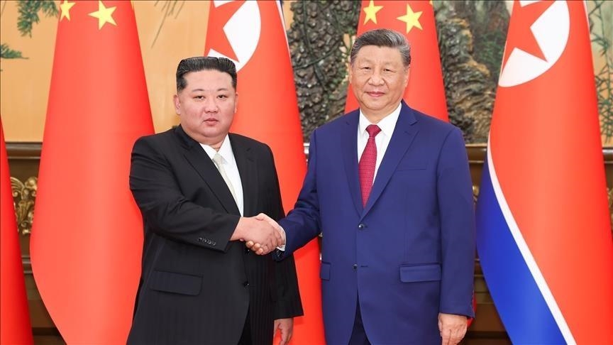 Xi congratulates North Korea’s Kim on reelection as ruling party chief