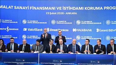 "İmalat Sanayi Finansmanı ve İstihdamı Koruma Programı İmza Töreni" yapıldı