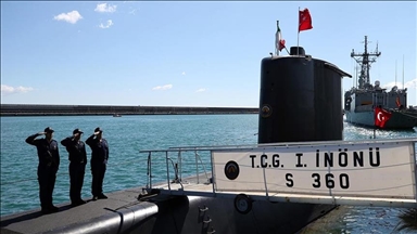 آمادگی زیردریایی «TCG 1 اینونو» برای حضور در رزمایش «داینامیک مانتا 2026» ناتو