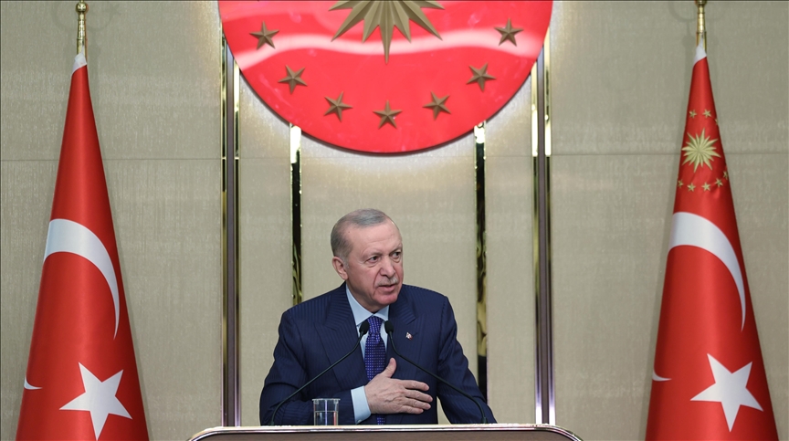 Erdogan: « La Türkiye est aujourd'hui plus forte que jamais, puissante, dotée d'initiative et de volonté »