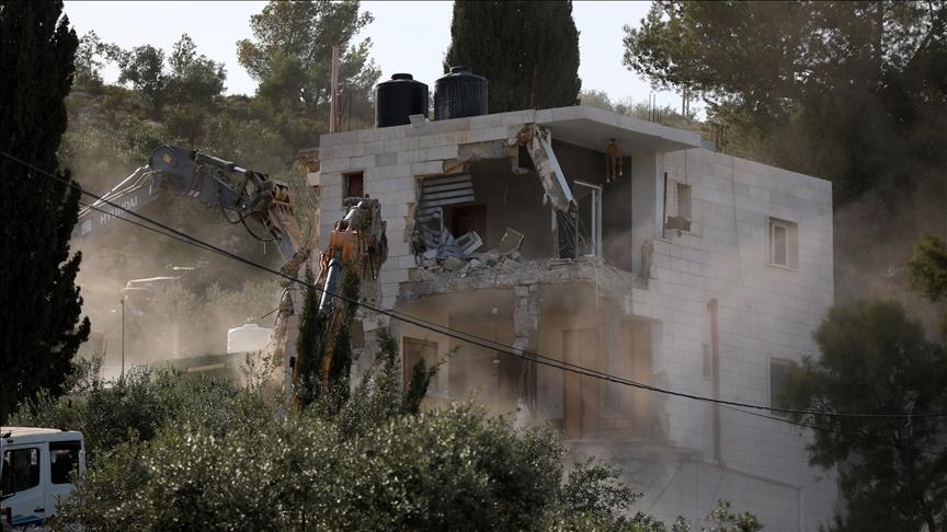 Israeli army demolishes 3 Palestinian homes, agricultural structure in occupied West Bank