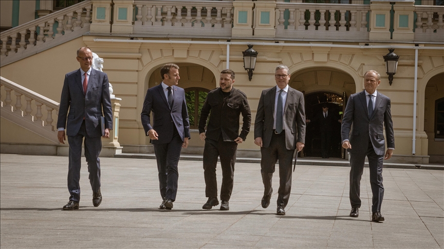 European leaders reaffirm support for Ukraine on 4th anniversary of war