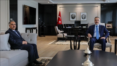 ھاکان فیدان لە ئەنقەرە لەگەڵ سکرتێری گشتی ڕیکخراوی (D-8) کۆبووەوە