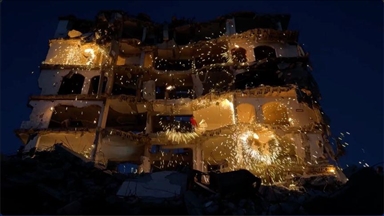 Simbol otpora i nade: Ramazanski performans i dječija pjesma obasjali ruševine Gaze