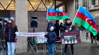 В немецком Кёльне прошла акция в преддверии годовщины Ходжалинского геноцида