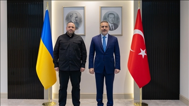 Bakan Fidan Ukrayna Ulusal Güvenlik ve Savunma Konseyi Sekreteri Umerov ile Ankara'da görüştü