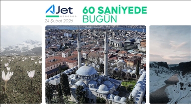 60 saniyede bugün (24 Şubat 2026)
